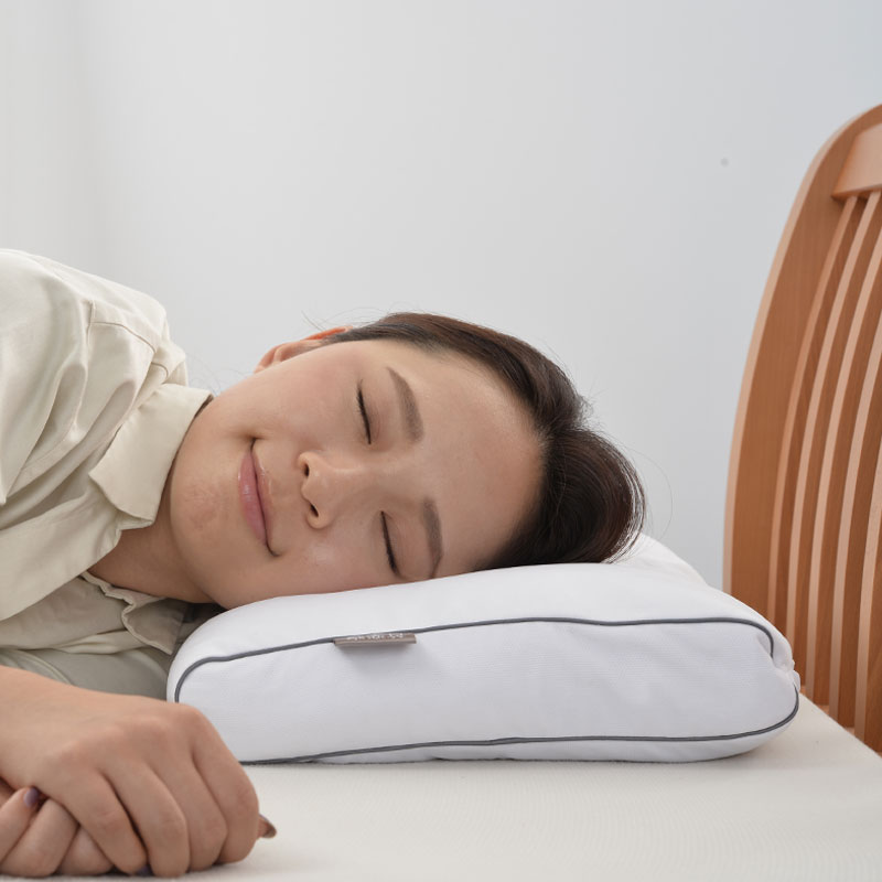医師がすすめる健康枕 首楽寝（高め） （高）58×35cm ホワイト 側地