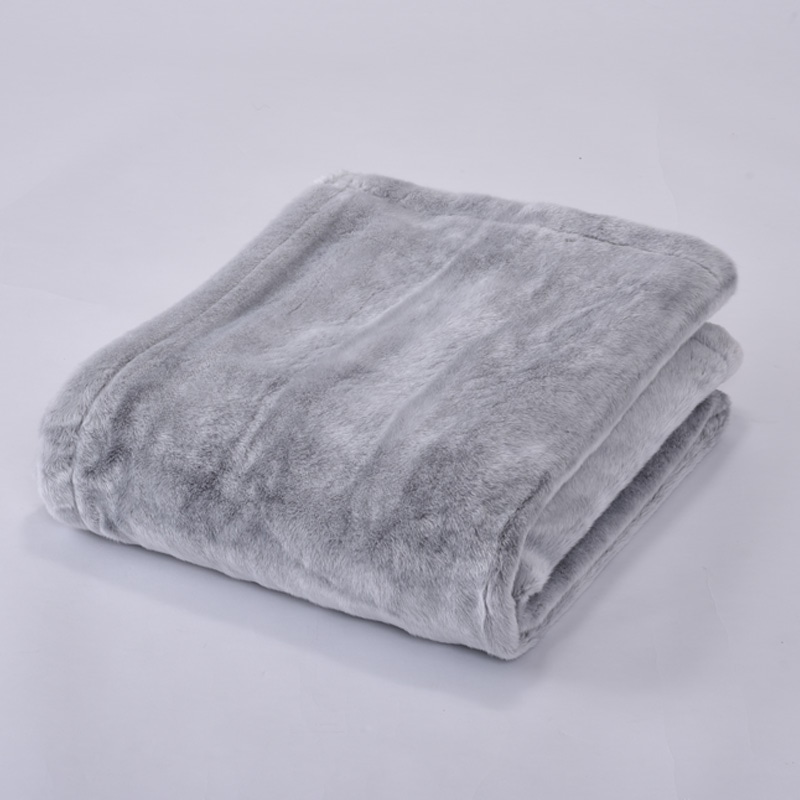 アクリルニューマイヤー毛布(（シングル）140×200cm ブラック 
