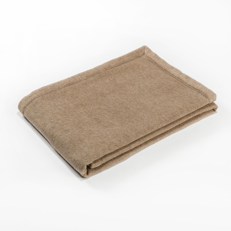 スリーピュア カシミヤ毛布(毛羽部分） （シングル）140×200cm 