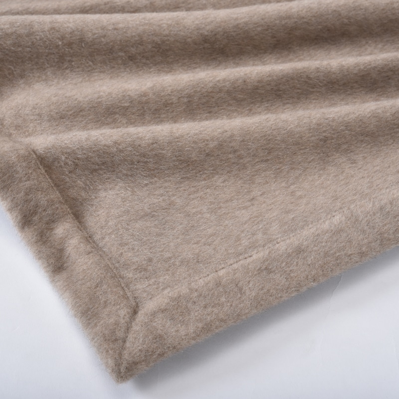 スリーピュア カシミヤ毛布 （シングル）140×200cm ベージュ カシミヤ