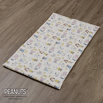 ※12月中旬頃入荷予定　ピーナッツ お昼寝用敷きふとん【SNOOPYウィンターキャンペーン】