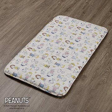 ※12月中旬頃入荷予定　ピーナッツ ごろ寝敷きふとん【SNOOPYウィンターキャンペーン】