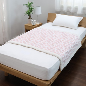 【アウトレット】わた入りハーフ毛布 ※在庫限りにつき特別価格