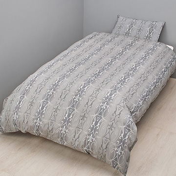 24＋ 掛けふとんカバー（ドビーストライプ）