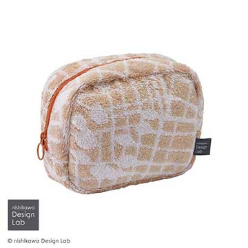 nishikawa Design Lab ポーチ（タオル生地）