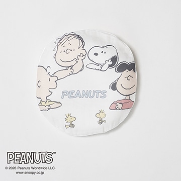 ピーナッツ ベビー ピローケース付きドーナツ枕 中