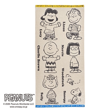 ピーナッツ バスタオル【SNOOPY 2026 スプリングキャンペーン】
