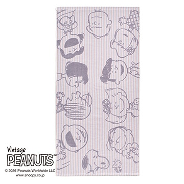 ピーナッツ バスタオル【SNOOPY 2026 スプリングキャンペーン】