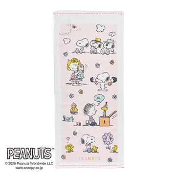 ピーナッツ フェイスタオル【SNOOPY 2026 スプリングキャンペーン】