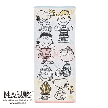 ピーナッツ フェイスタオル【SNOOPY 2026 スプリングキャンペーン】