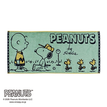 ピーナッツ フェイスタオル【SNOOPY 2026 スプリングキャンペーン】
