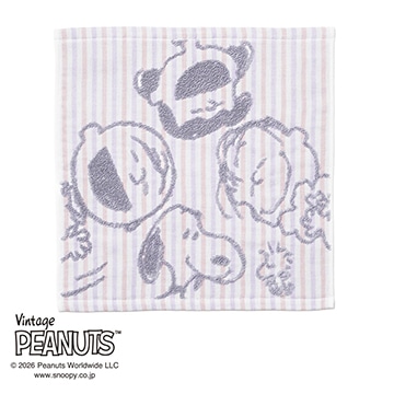 ピーナッツ ウォッシュタオル【SNOOPY 2026 スプリングキャンペーン】