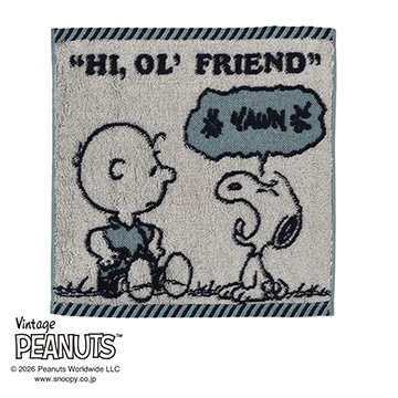 ピーナッツ ミニタオル【SNOOPY 2026 スプリングキャンペーン】【2026こどもの日キャンペーン】