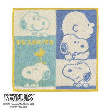 ピーナッツ ミニタオル（箱パッケージ入り）【SNOOPY 2026 スプリングキャンペーン】【2026こどもの日キャンペーン】