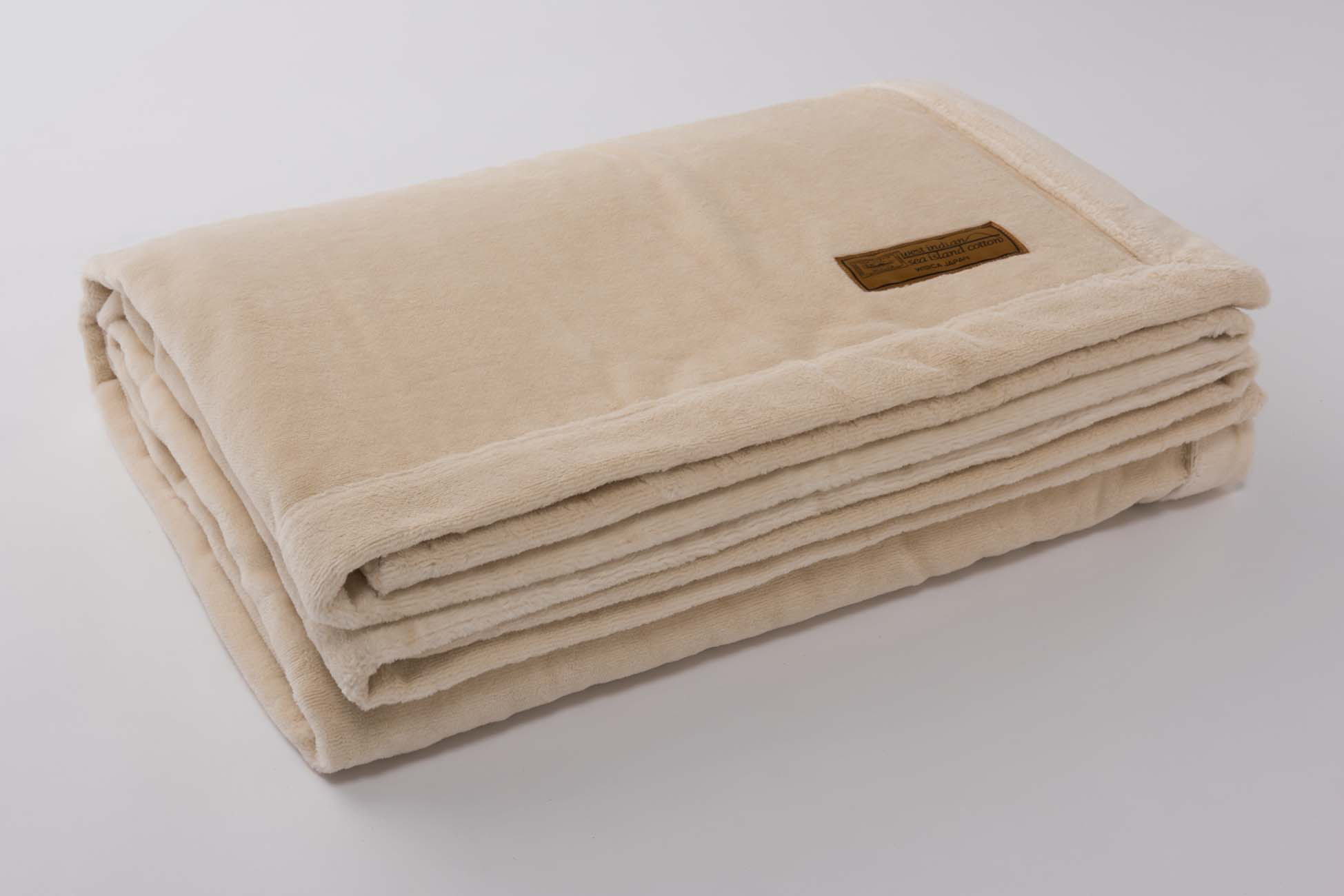 海島綿シール織綿毛布(（シングルロング）140×210cm ベージュ): タオルケット・毛布│西川公式オンラインショップ 寝具通販サイト