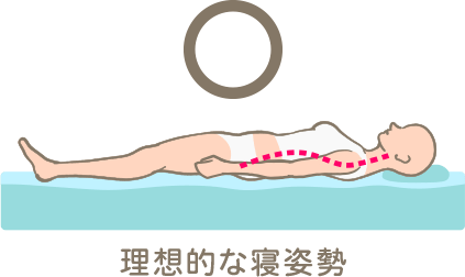 理想的な寝姿勢