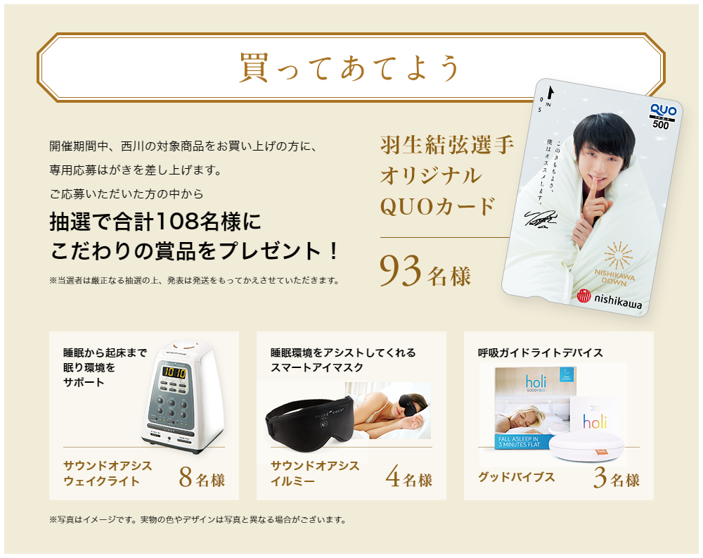 羽生結弦選手プレゼントキャンペーン概要