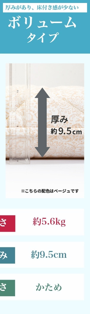 nishikawa（西川）直営サイト限定］ここちフィット 軽量敷きふとん